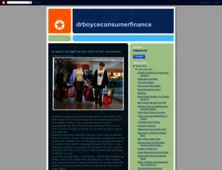 drboyceconsumerfinance.blogspot.com screenshot