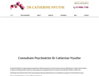 drcatherinenyuthe.com.au screenshot