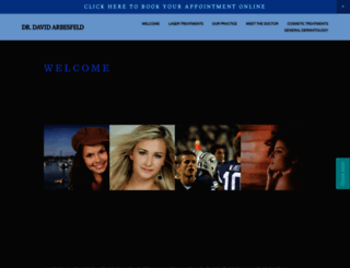drdavidarbesfeld.com screenshot