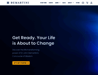 drdemartini.com screenshot