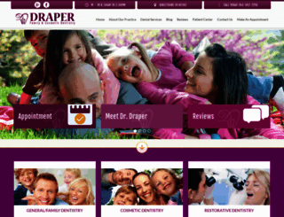 drdraperdds.com screenshot
