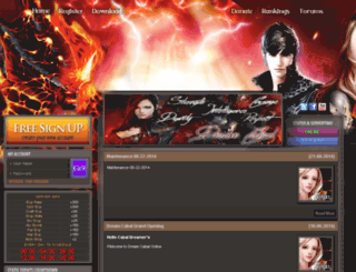 dream-cabal.net screenshot