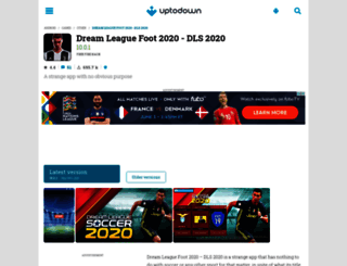 dream-league-foot-2020-dls-2020.en.uptodown.com screenshot
