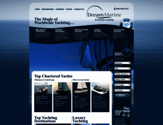 dream-marine.com screenshot