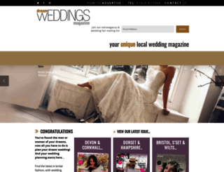 dream-weddings-magazine.co.uk screenshot