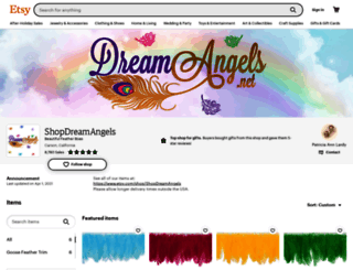 dreamangels.net screenshot