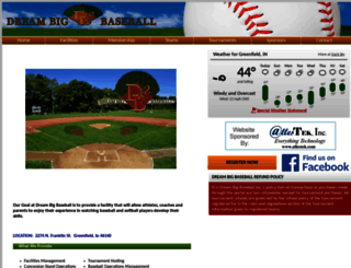 dreambigbaseball.com screenshot