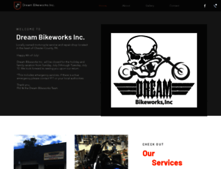dreambikeworks.com screenshot