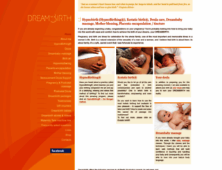 dreambirth.com.au screenshot