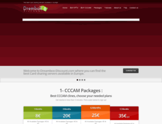 dreambox-discount.com screenshot