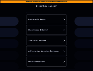 dreambox-sat.com screenshot