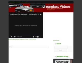 dreambox-videos.com screenshot