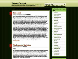 dreamcareers.wordpress.com screenshot
