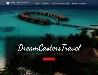 dreamcasterstravel.com screenshot