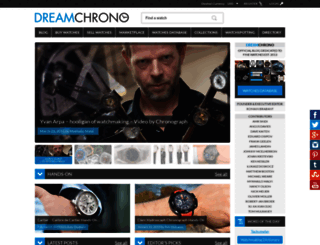 dreamchrono.com screenshot
