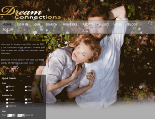 dreamconnections.com.au screenshot