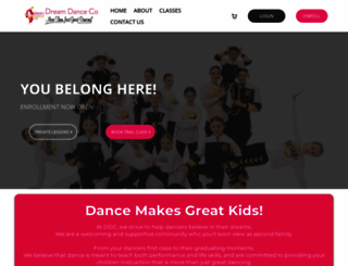 dreamdanceco.net screenshot