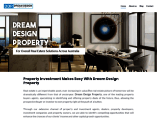 dreamdesignproperty.com.au screenshot
