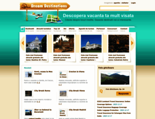dreamdestinations.ro screenshot