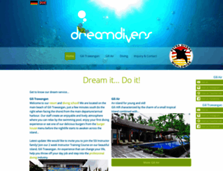 dreamdivers.com screenshot