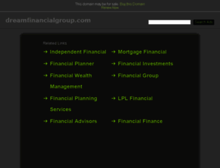 dreamfinancialgroup.com screenshot