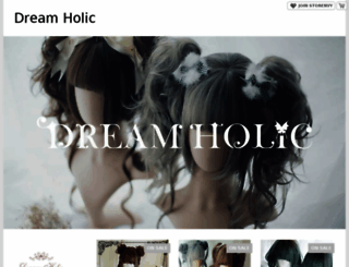 dreamholic.storenvy.com screenshot