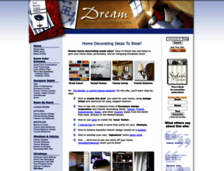 dreamhomedecorating.com screenshot