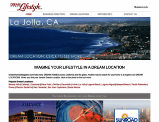 dreamhomeslifestyle.com screenshot