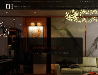 dreamhouzz.co.in screenshot