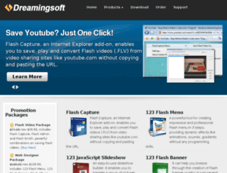 dreamingsoft.com screenshot