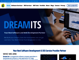 dreamits.org screenshot