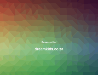 dreamkids.co.za screenshot