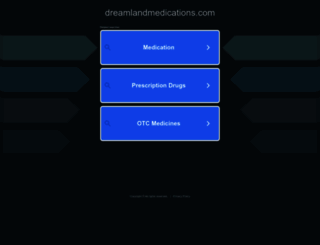 dreamlandmedications.com screenshot