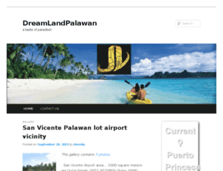 dreamlandpalawan.com screenshot