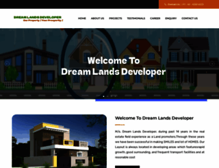 dreamlandsdeveloper.com screenshot