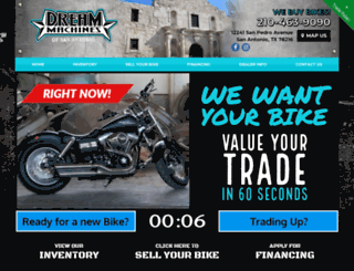 dreammachinesofsanantonio.com screenshot