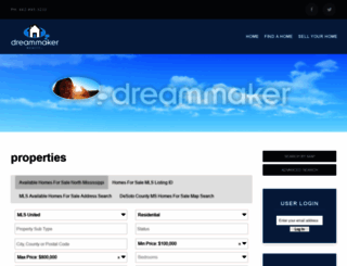 dreammakerrealty.idxbroker.com screenshot