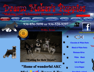 dreammakerspuppies.com screenshot