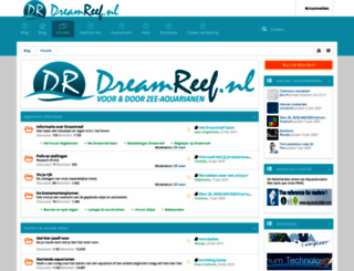 dreamreef.nl screenshot