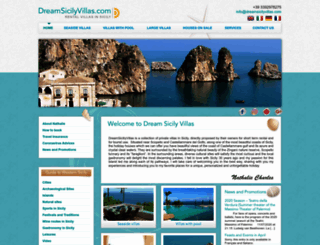 dreamsicilyvillas.com screenshot