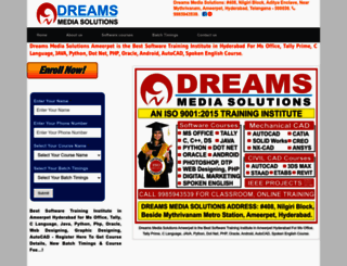 dreamsmediasolutions.com screenshot