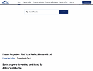 dreamsrealty.co.in screenshot