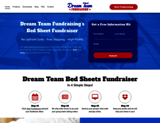 dreamteamfundraising.com screenshot