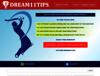 dreamtips11.com screenshot