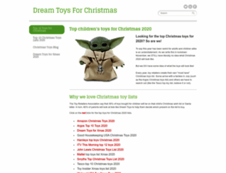 dreamtoysforchristmas.co.uk screenshot