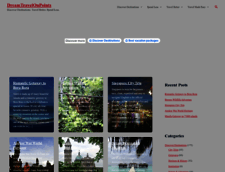 dreamtravelonpoints.com screenshot