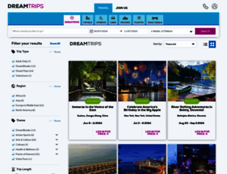 dreamtrips.com screenshot