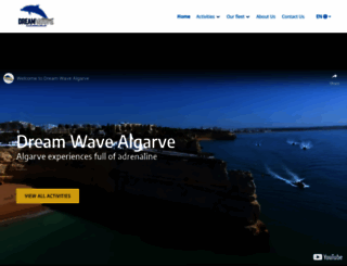 dreamwavealgarve.com screenshot