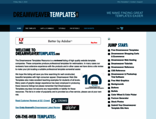 dreamweaver-templates.org screenshot