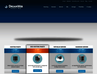 dreamwebhosting.net screenshot
